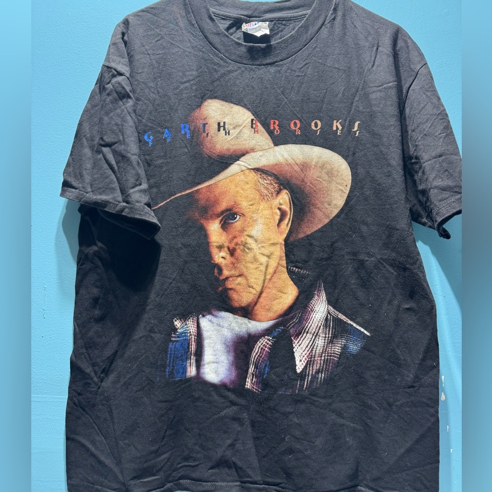 Garth Brooks Fresh Horses Tour shirt 1996 Large